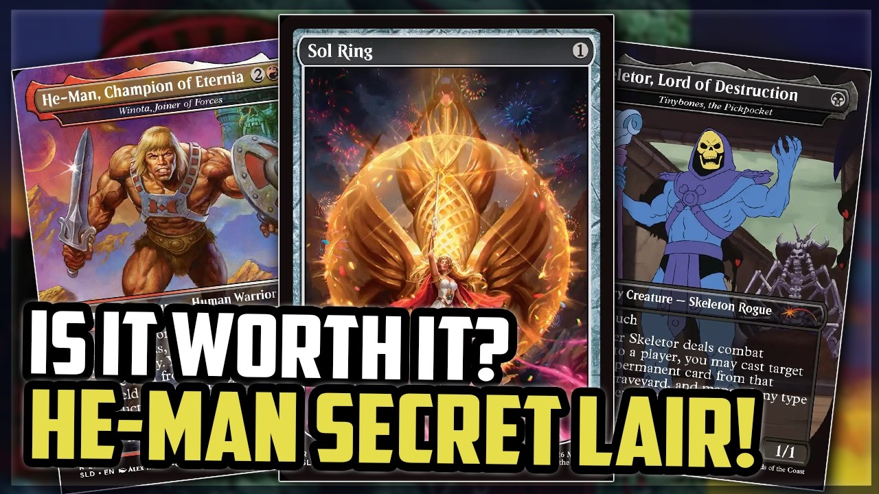 Breaking down the He-Man secret lair collection