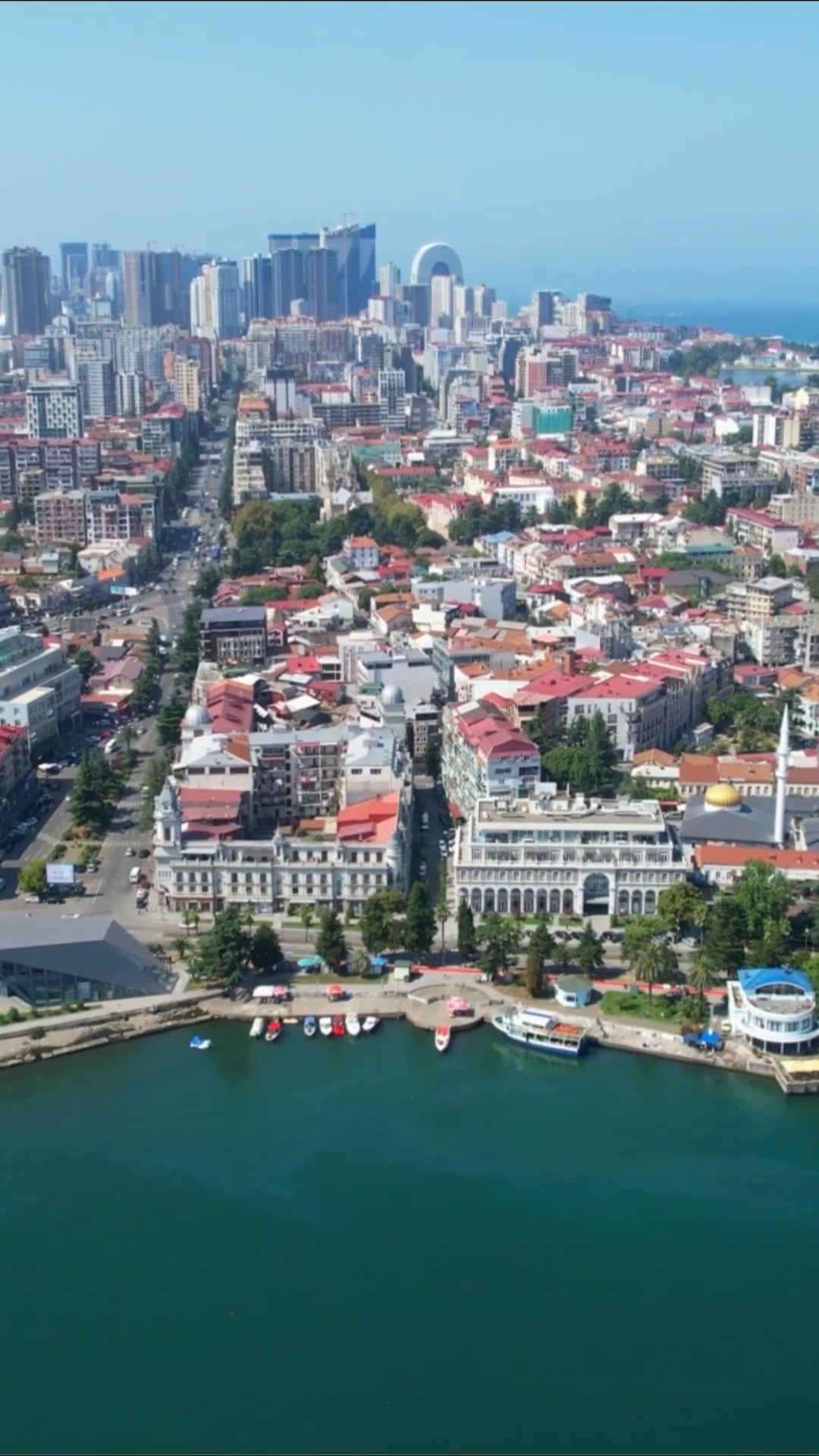 Batumi: Drone views of Georgia's premier holiday destination