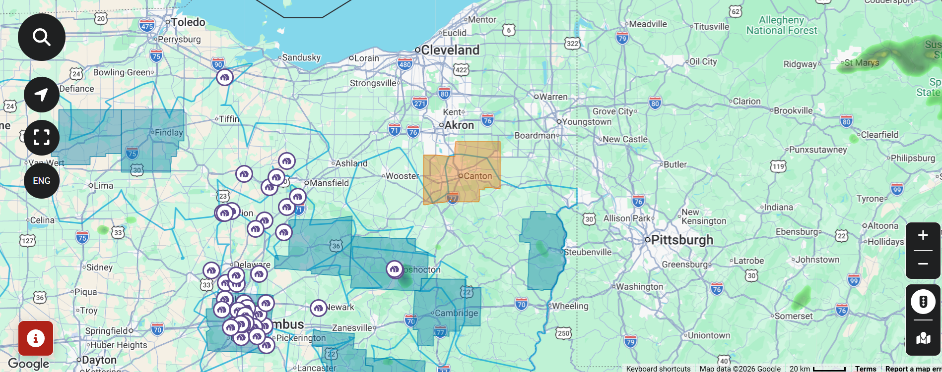 Thousands of Stark County residents get power back after AEP outage