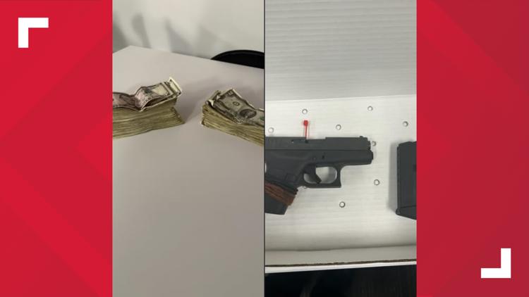 2 juveniles arrested after police find stolen gun, cash