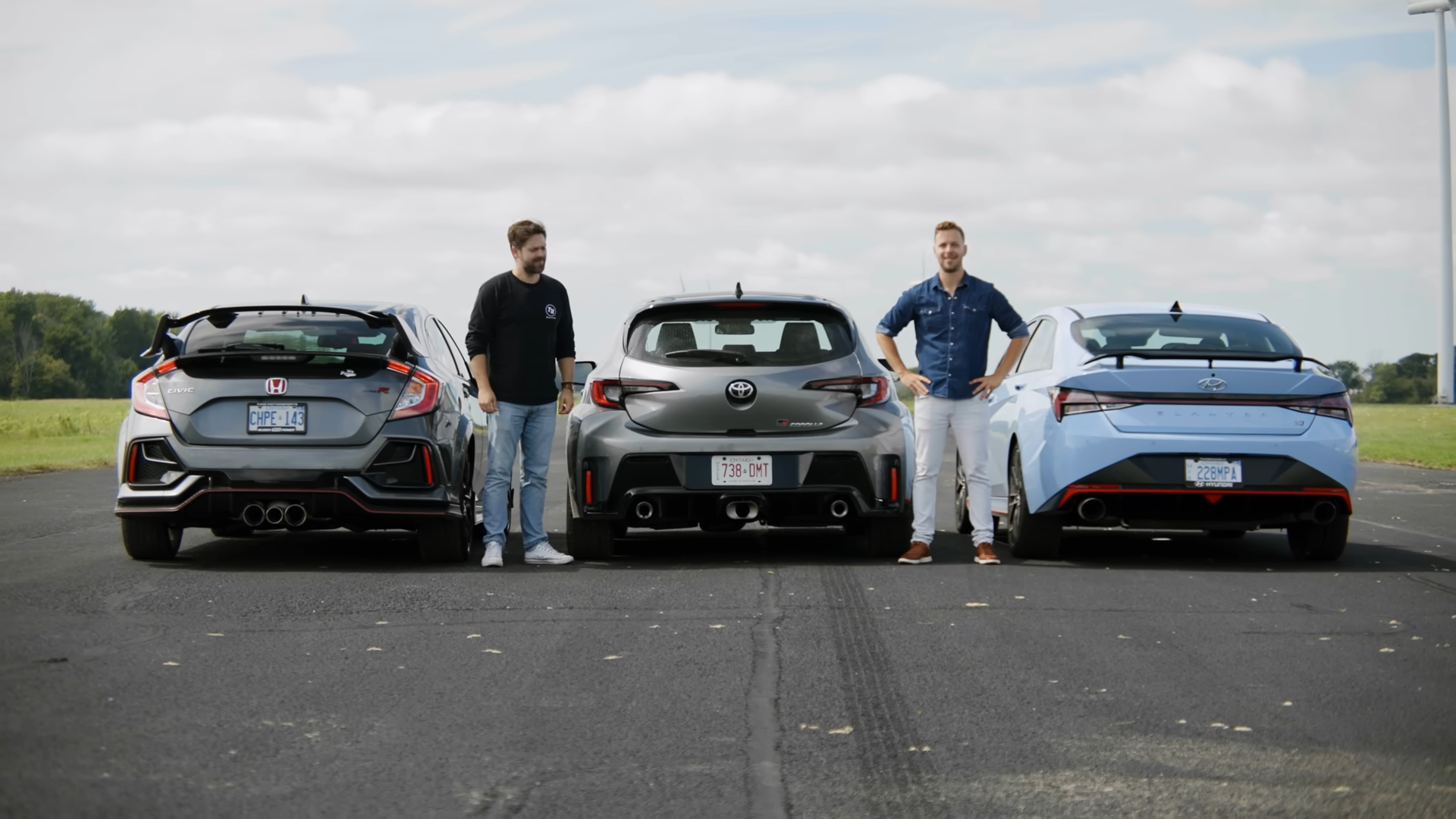 Which performance hatchback wins the ultimate track battle?