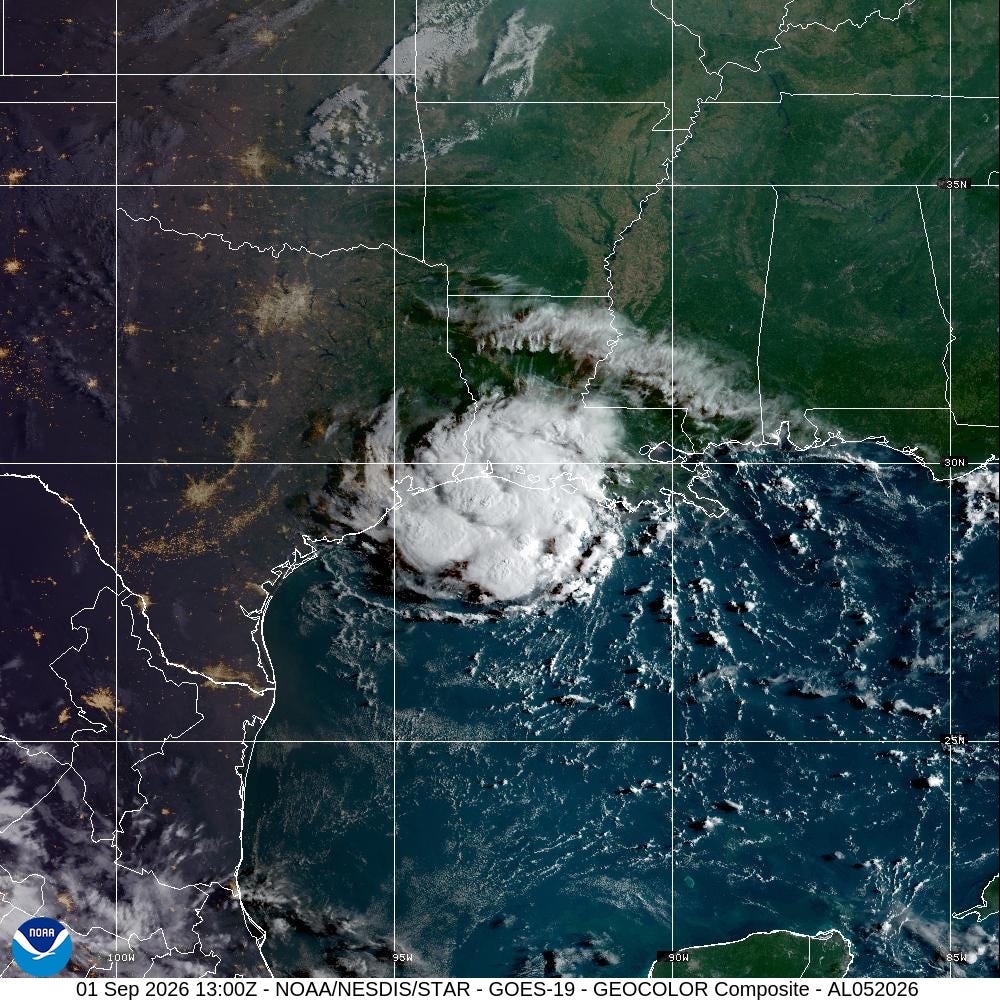 Texas power outage map as Edouard moves across state