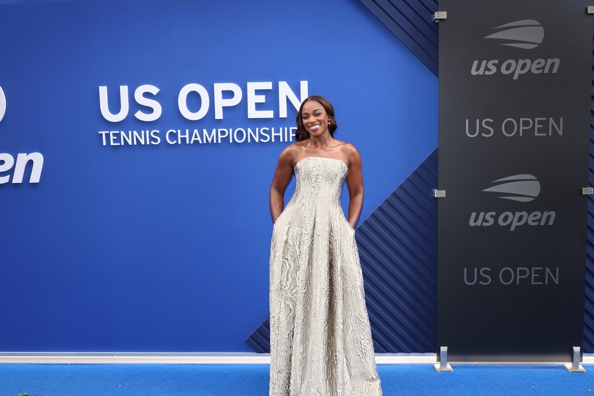 Sloane Stephens gets ready for the US Open opening night gala