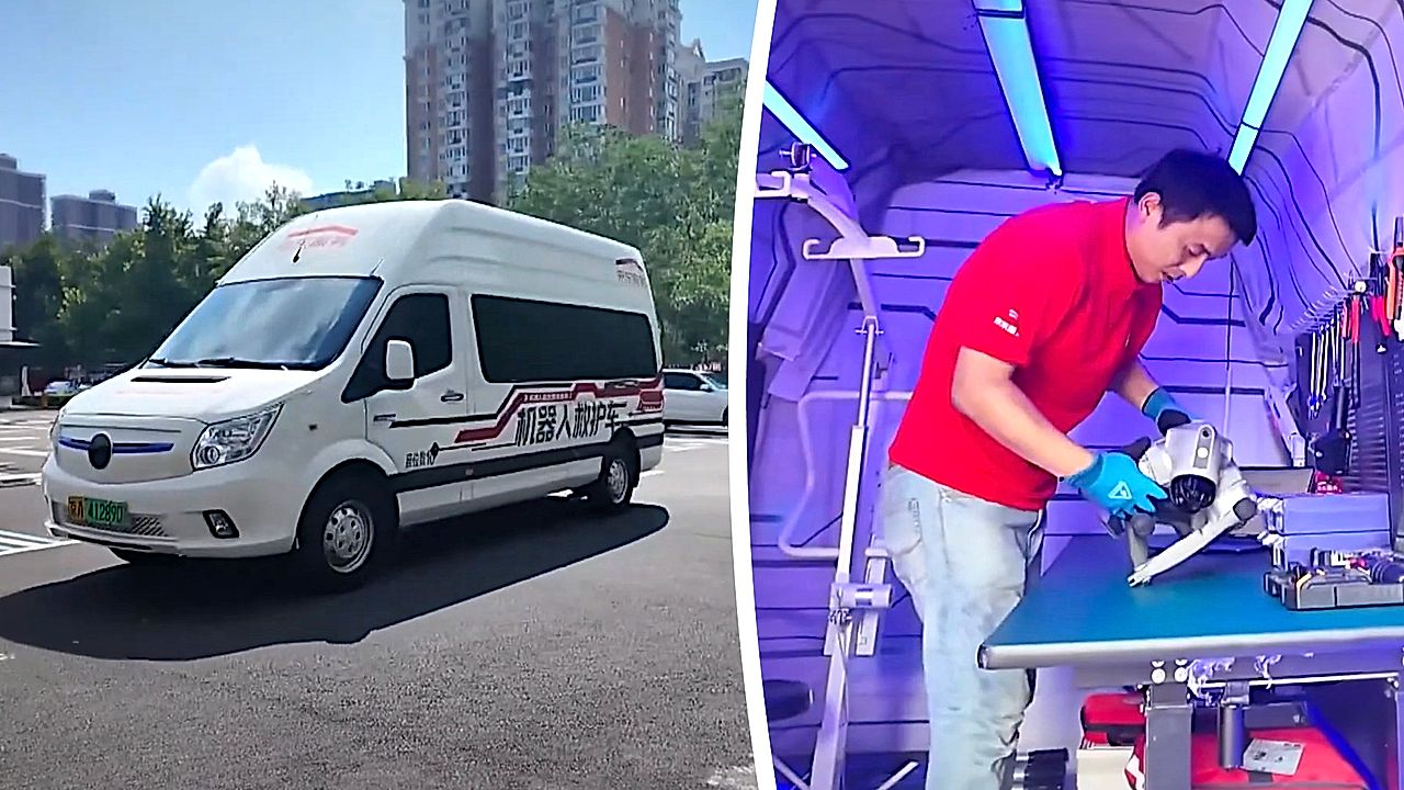 Chinese company launches robot ambulance service