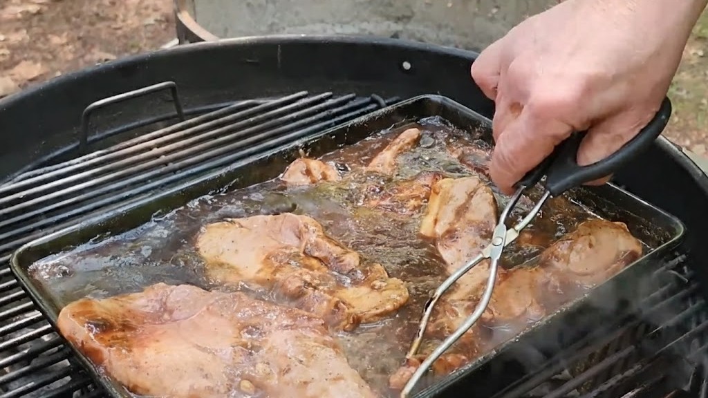 Country-style BBQ ribs use a seasoned cut instead of rib racks