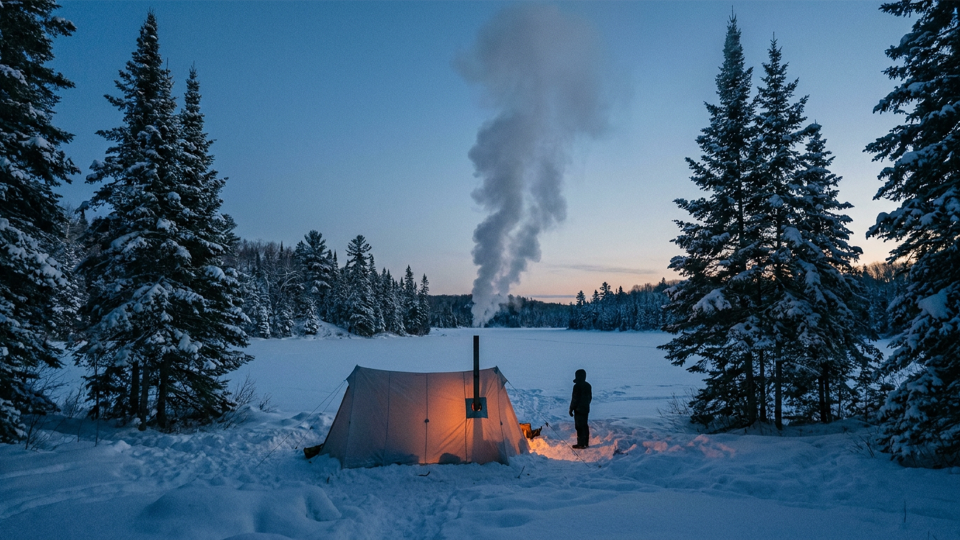 solo-winter-camping-at-30-c-canada