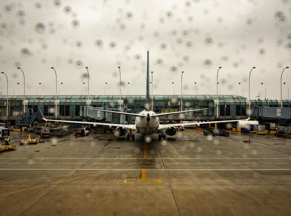Airlines issue warnings Tuesday as heavy rains snarl travel in Northeast, Gulf Coast
