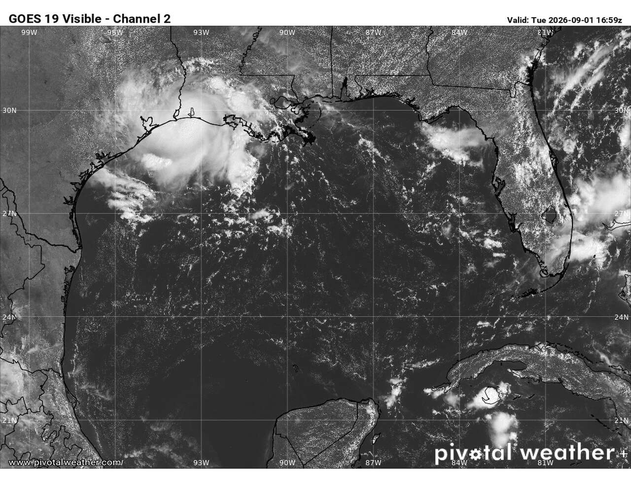 POSITION UPDATES: Updates of on the strength and location of Tropical Storm Edouard