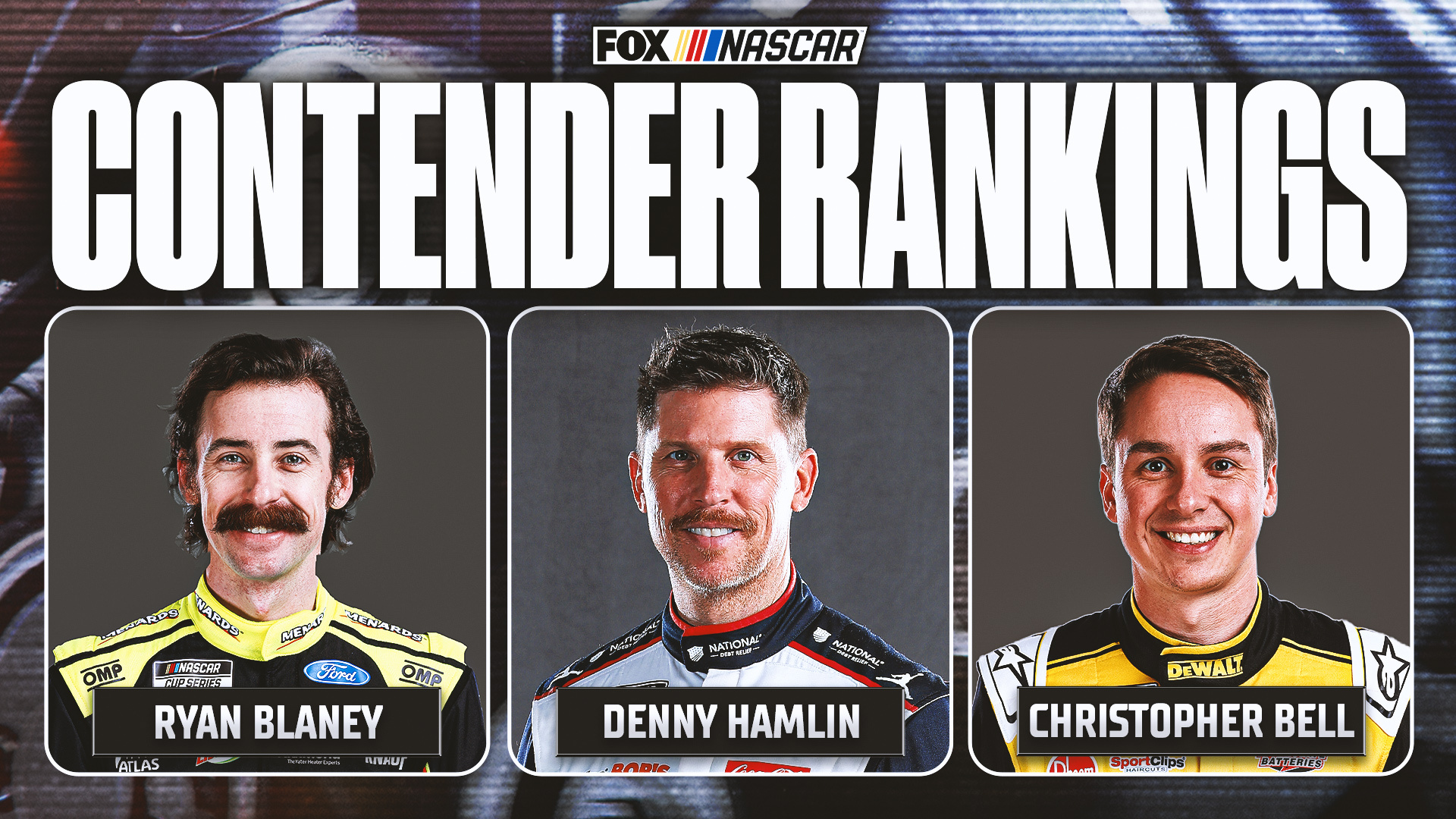NASCAR contender rankings: Which driver takes top spot ahead of the chase?