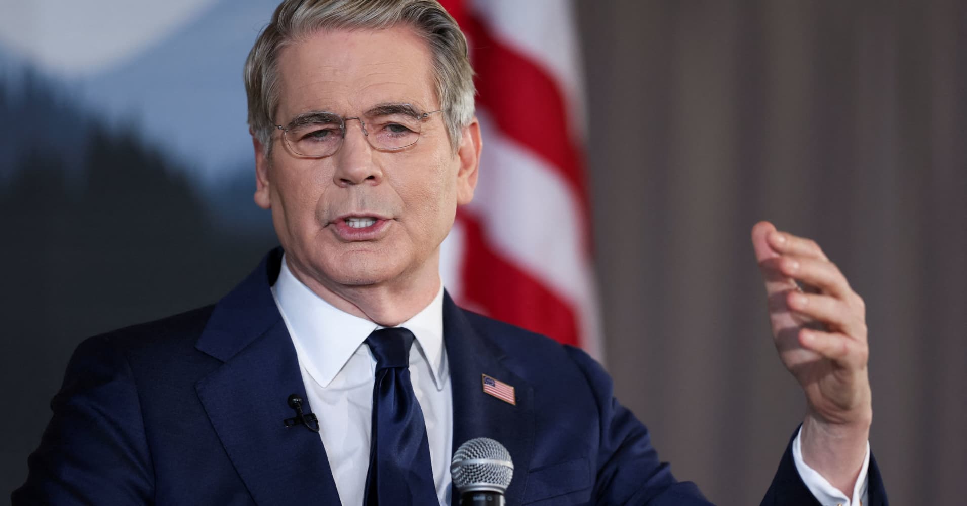 Bessent says 'a large bank' will be sanctioned on Monday as part of Iran strategy