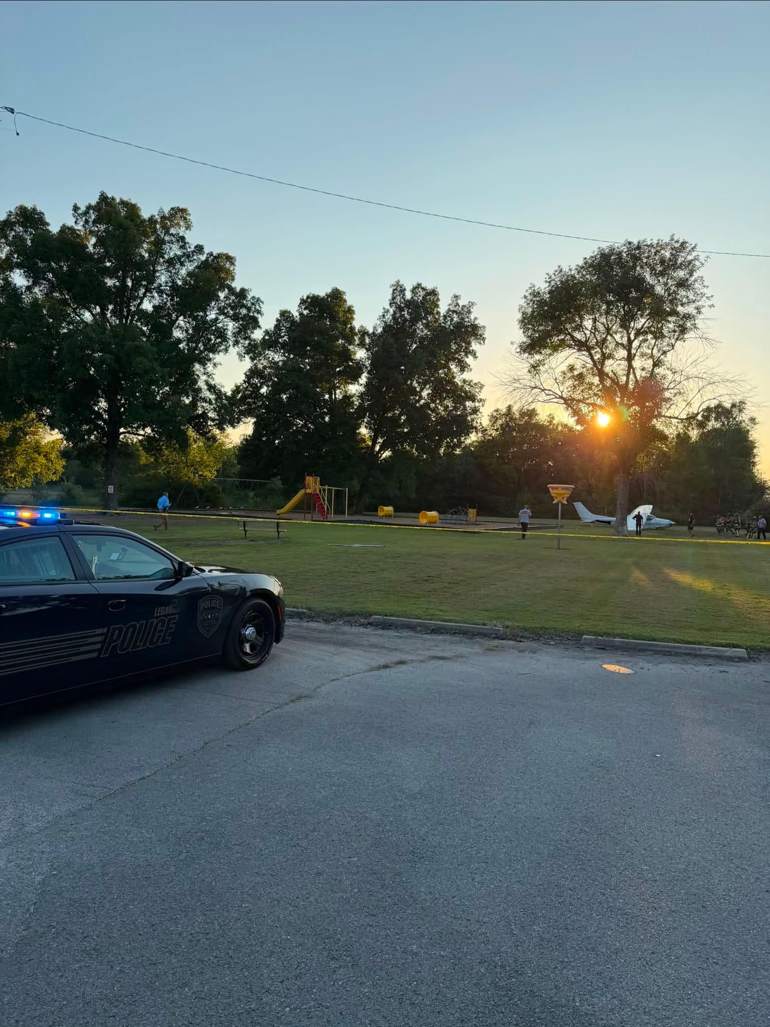 Small plane crash at Lebanon elementary school playground, no injuries