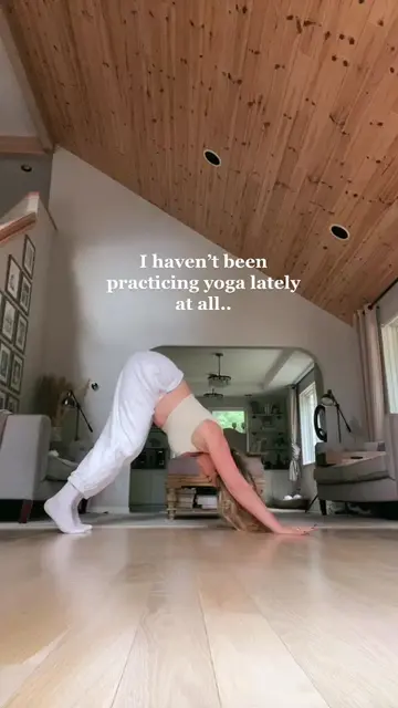 Getting my yoga flow back at home