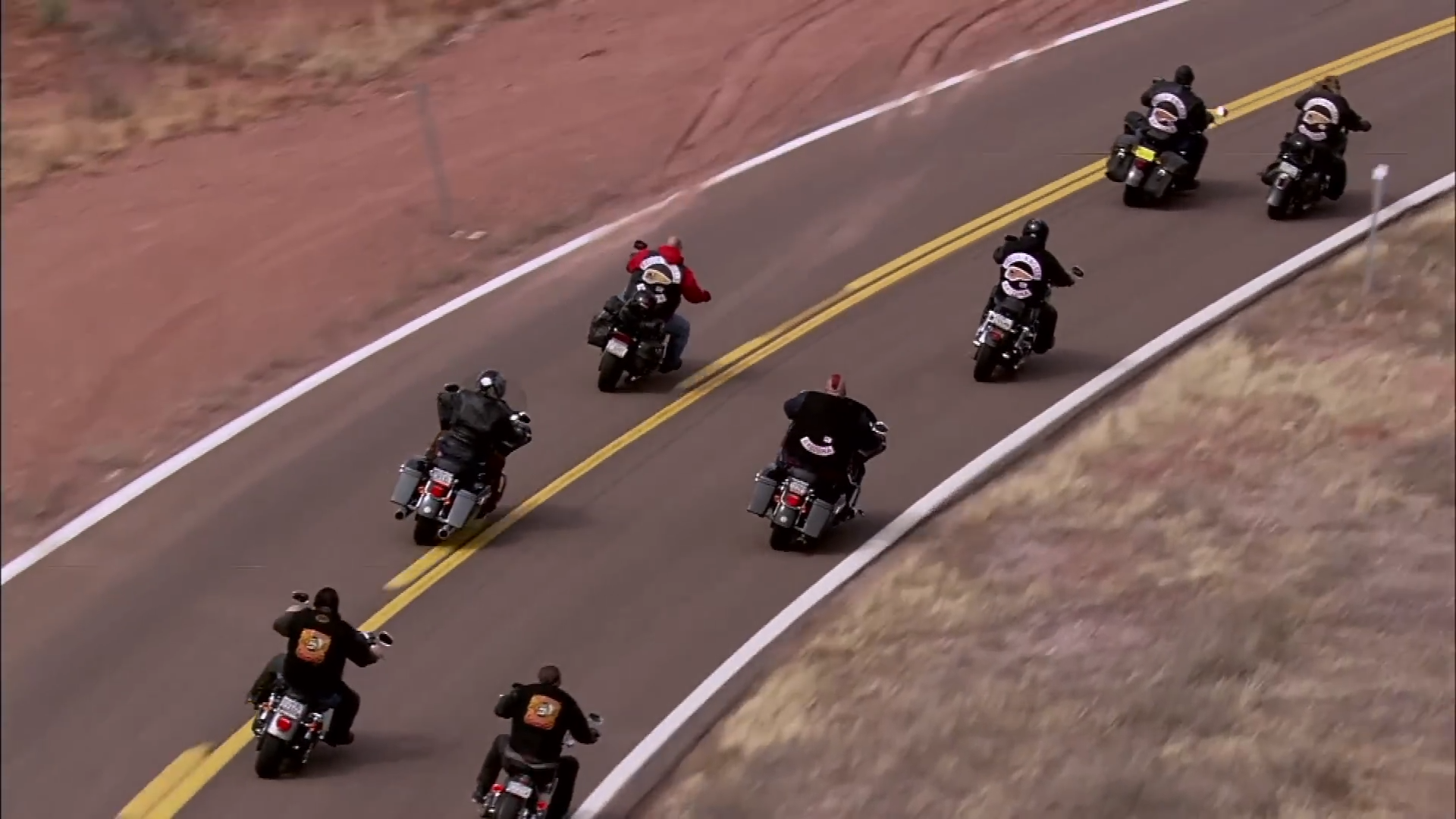 Hells Angels question an unrecognized patch