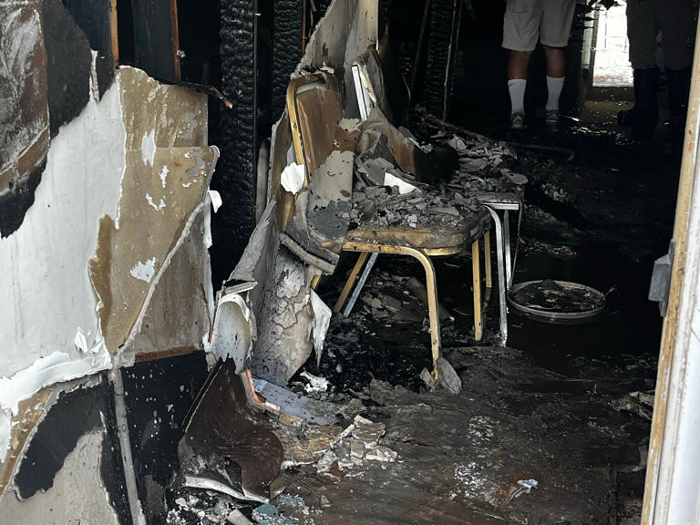 Crews responding to fire at Lucedale church; nearby school dismissed