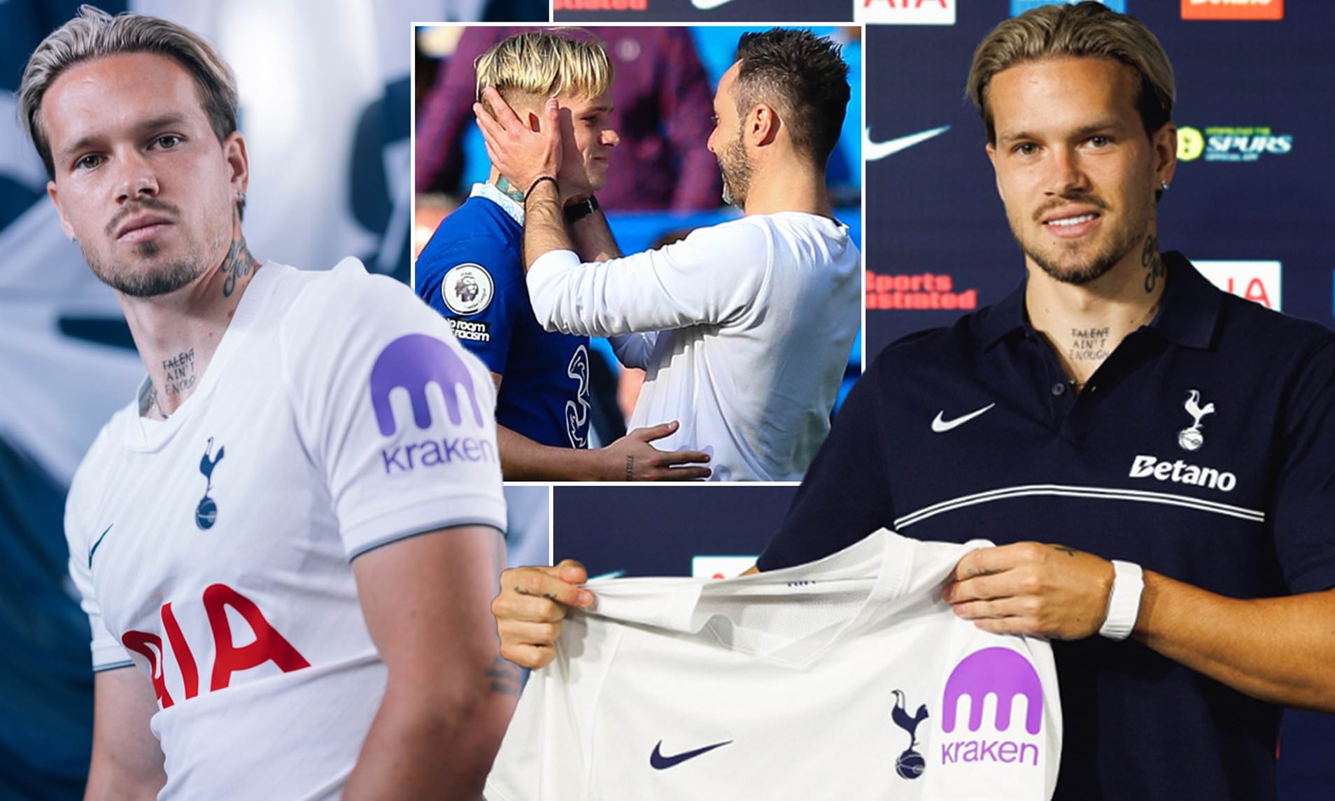 Tottenham sign Chelsea winger Mykhailo Mudryk on season-long loan