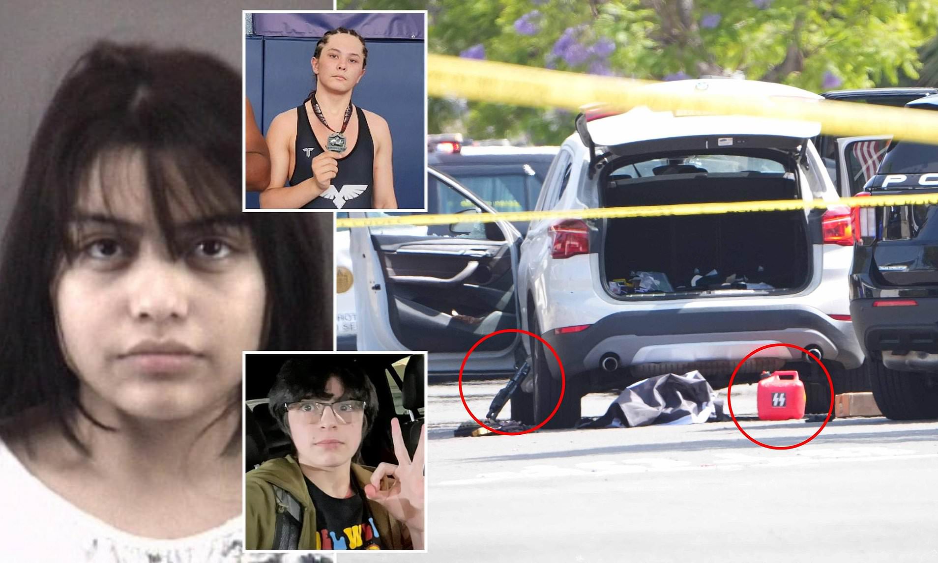 Schoolgirl, 17, charged with murder over mosque massacre despite being on other side of country