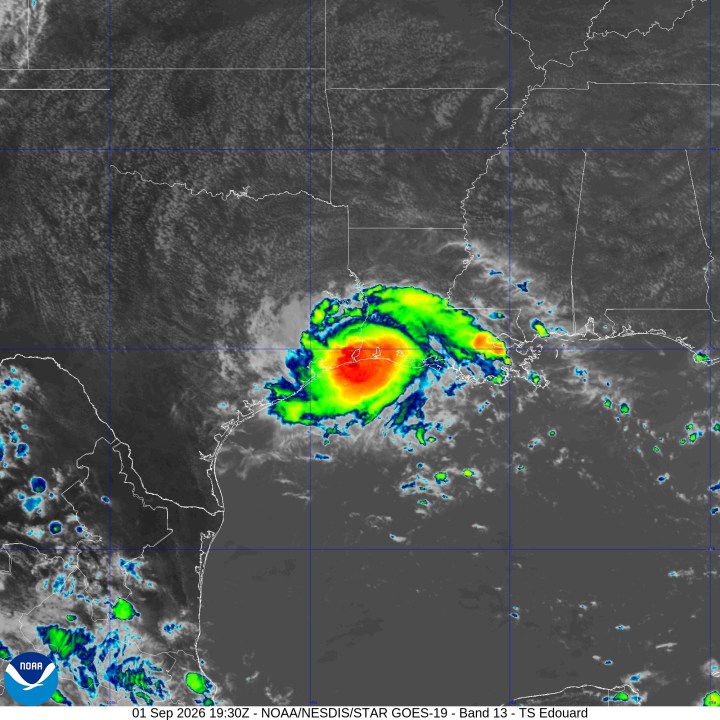 Tropical tracker: Edouard weakens to a tropical depression
