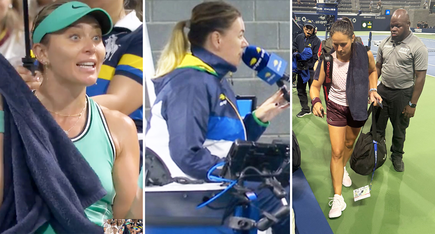 US Open halted by 'terrible situation' with Aussie tennis star two points away from loss