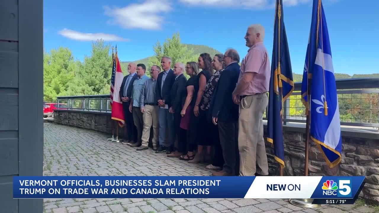 Vermont officials, businesses slam President Trump over current ...