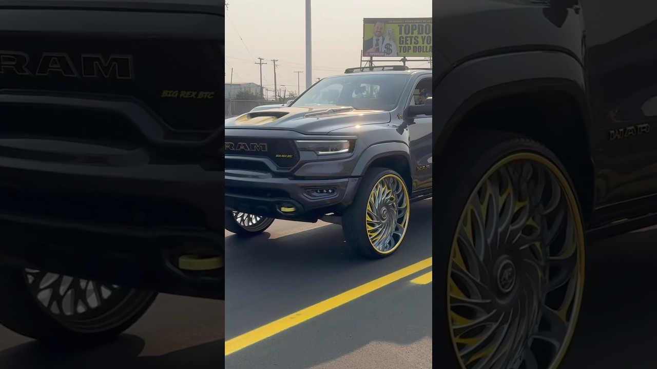 Dodge Ram TRX on 30’s Riding