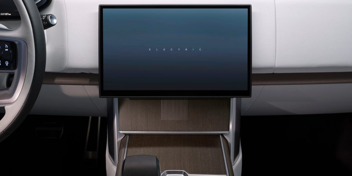 View interior photos of the 2027 Land Rover Range Rover Electric