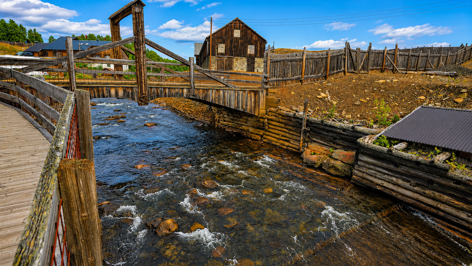 Røros Norway UNESCO heritage and traditional wooden architecture (4K)