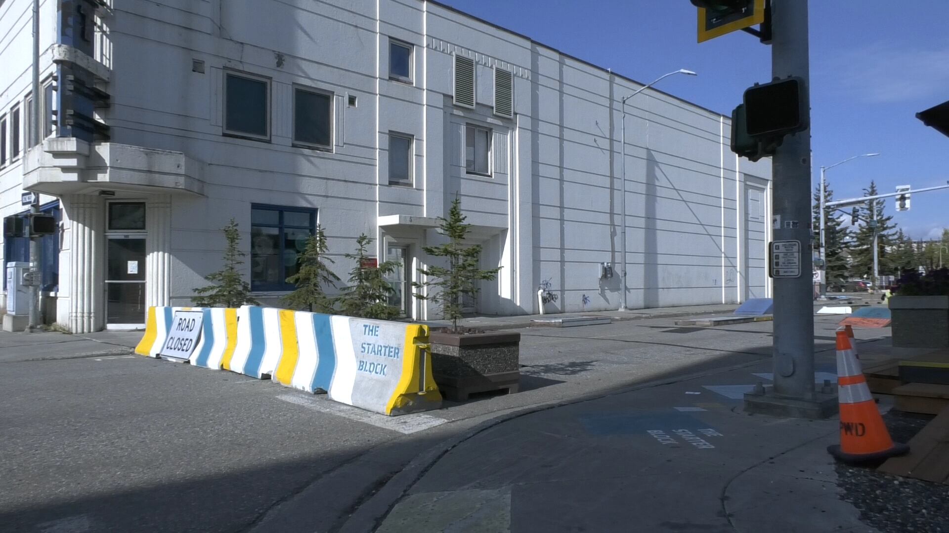 Section of major downtown Fairbanks street will remain closed during winter, officials say