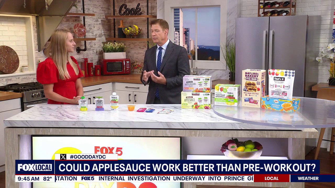 Could applesauce work better than pre-workout?
