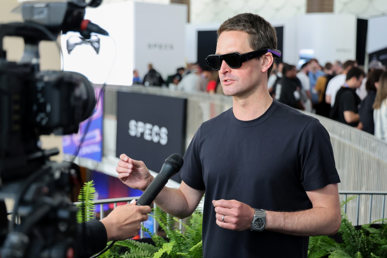 Can Evan Spiegel sell the world on $2,195 smart glasses?