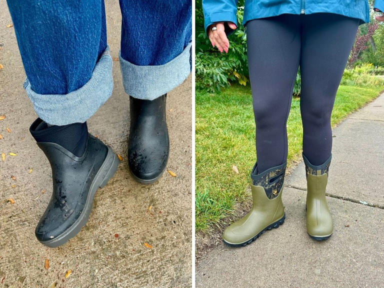 Comfort champions: I swear by these walkable rain boots for travel ...