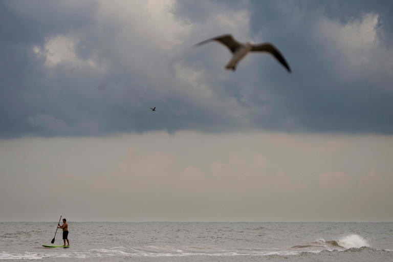 Tropical storm Edouard arrives on the Texas and Louisiana coasts after ...