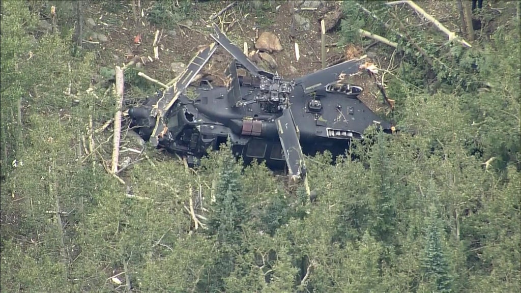 Road closures expected as US Army removes downed helicopter from Colorado crash site