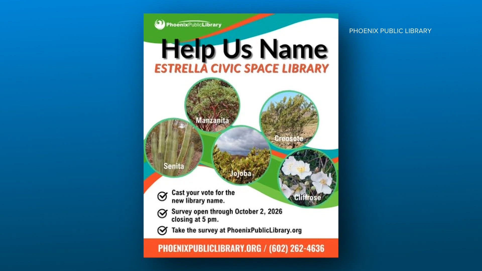 Help name a new Phoenix library
