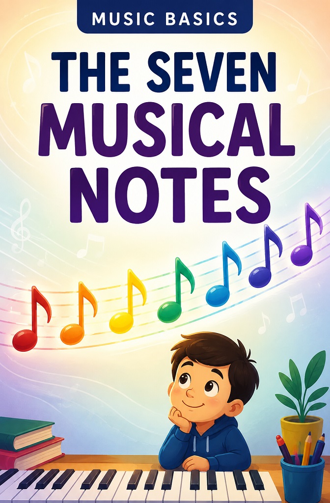 The seven musical notes explained