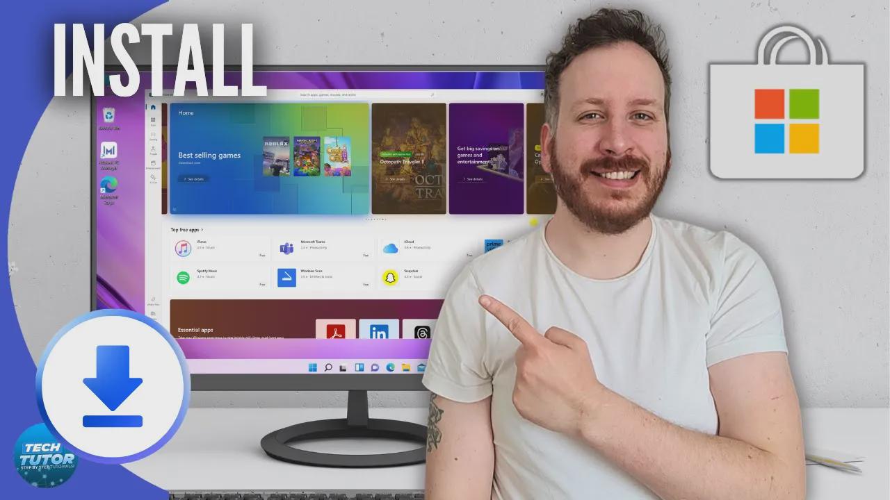 How to install Microsoft Store in Windows 10