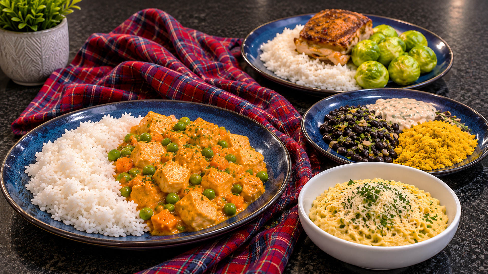 Sharing weekly family dinner menu ideas from Scotland
