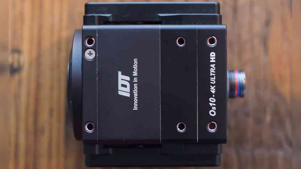 IDT OS10 high speed camera performance test