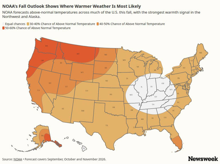Map reveals states that could face worst heating bills this winter