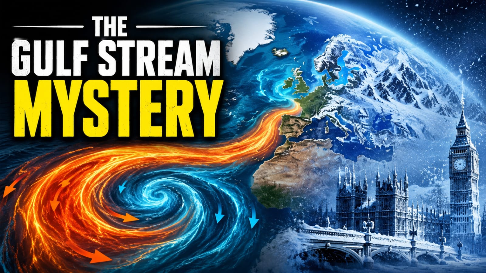 The Gulf Stream stops: What happens to Europe