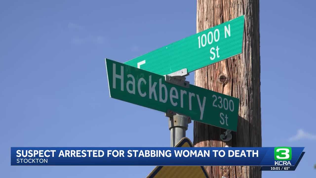 Man arrested in deadly stabbing of 72-year-old woman in Stockton