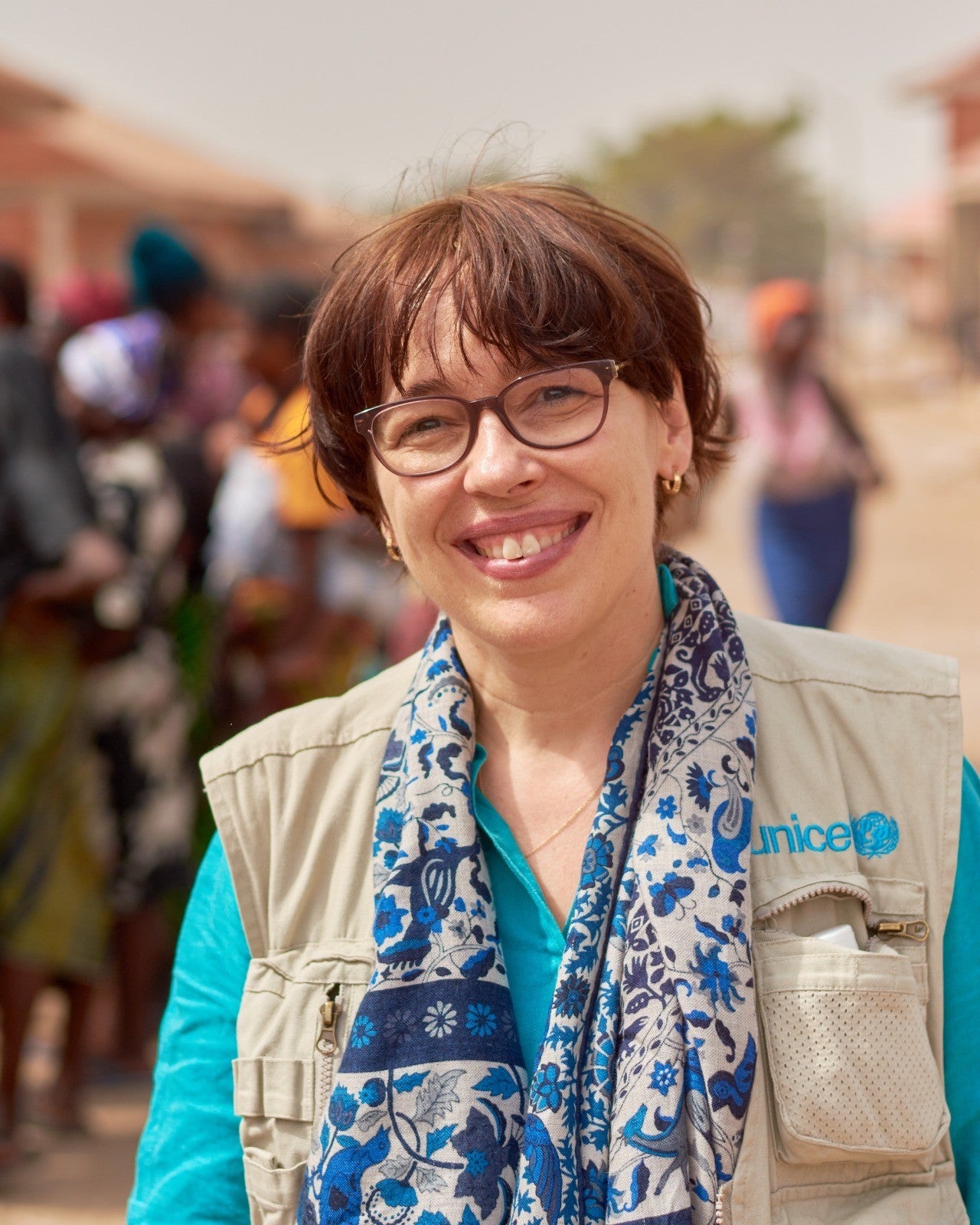 Judith Leveillee, field chief for the Nigeria country office of Unicef (UNICEF)