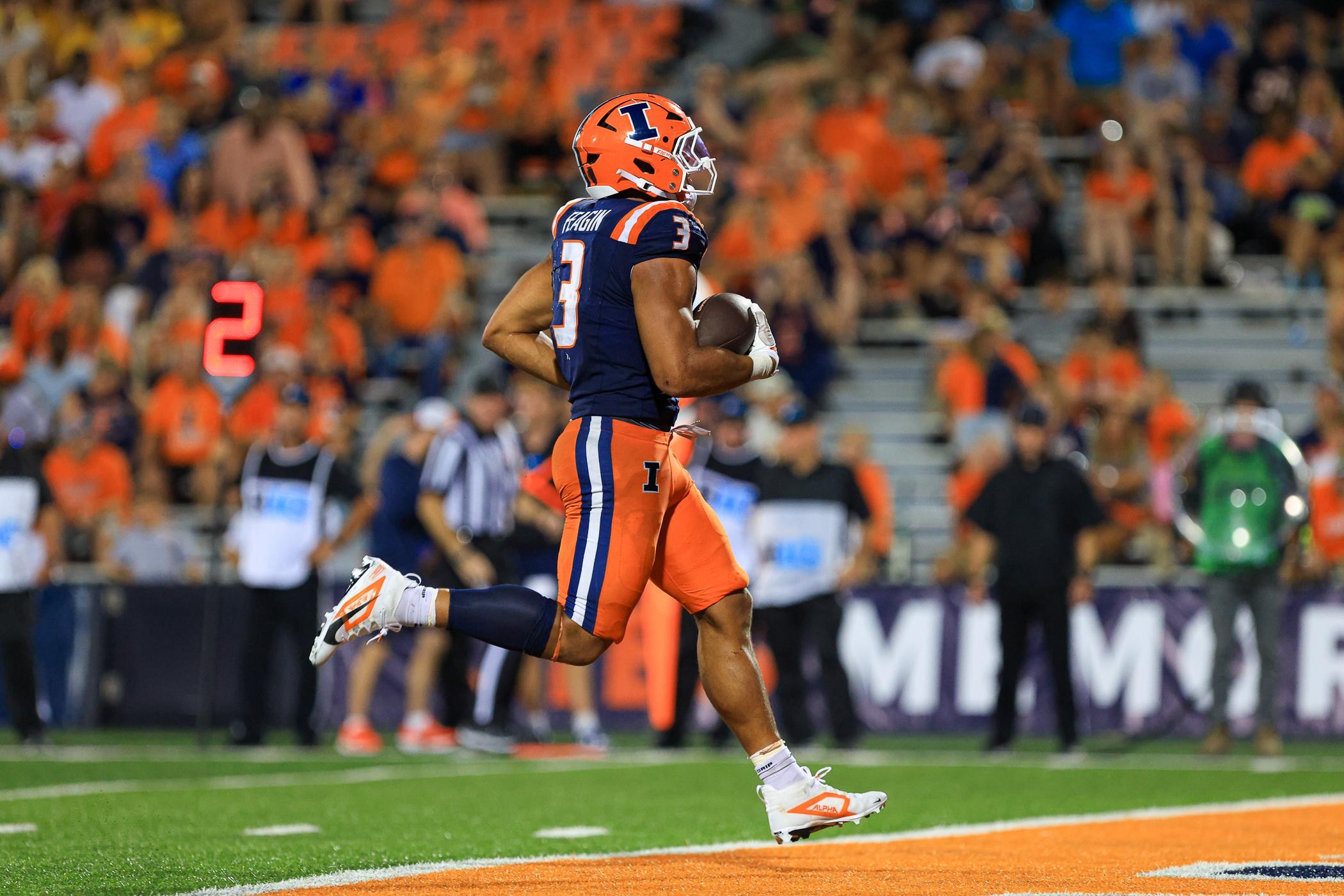 Kaden Feagin's move to TE adds a new element to Illinois' offense