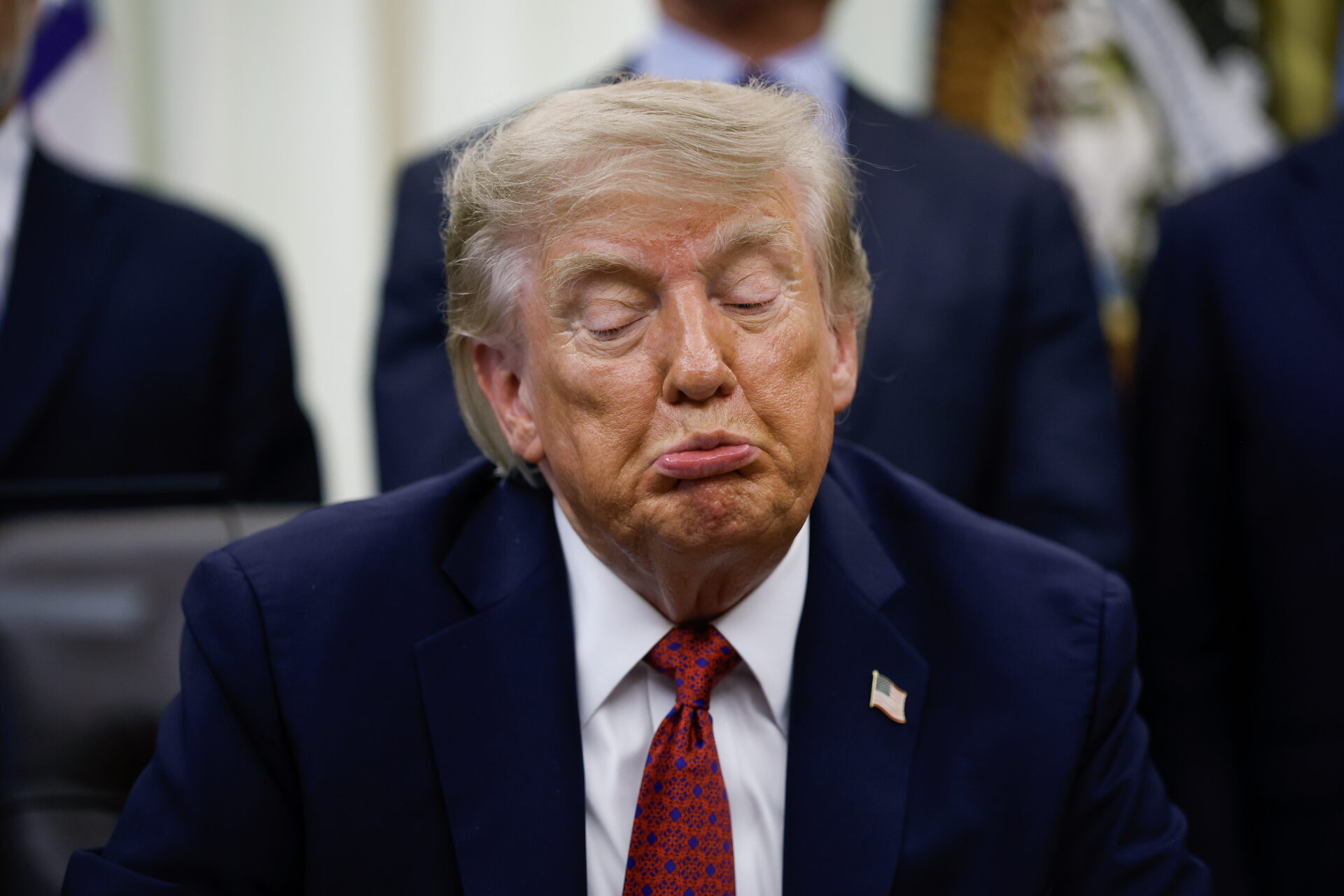 'I feel very sad': Trump shares his emotional state