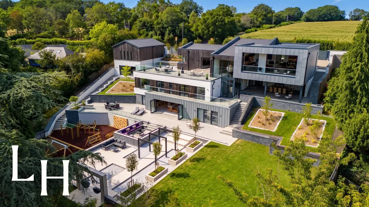 This 3-story £3,750,000 Bristol home was built into a hillside