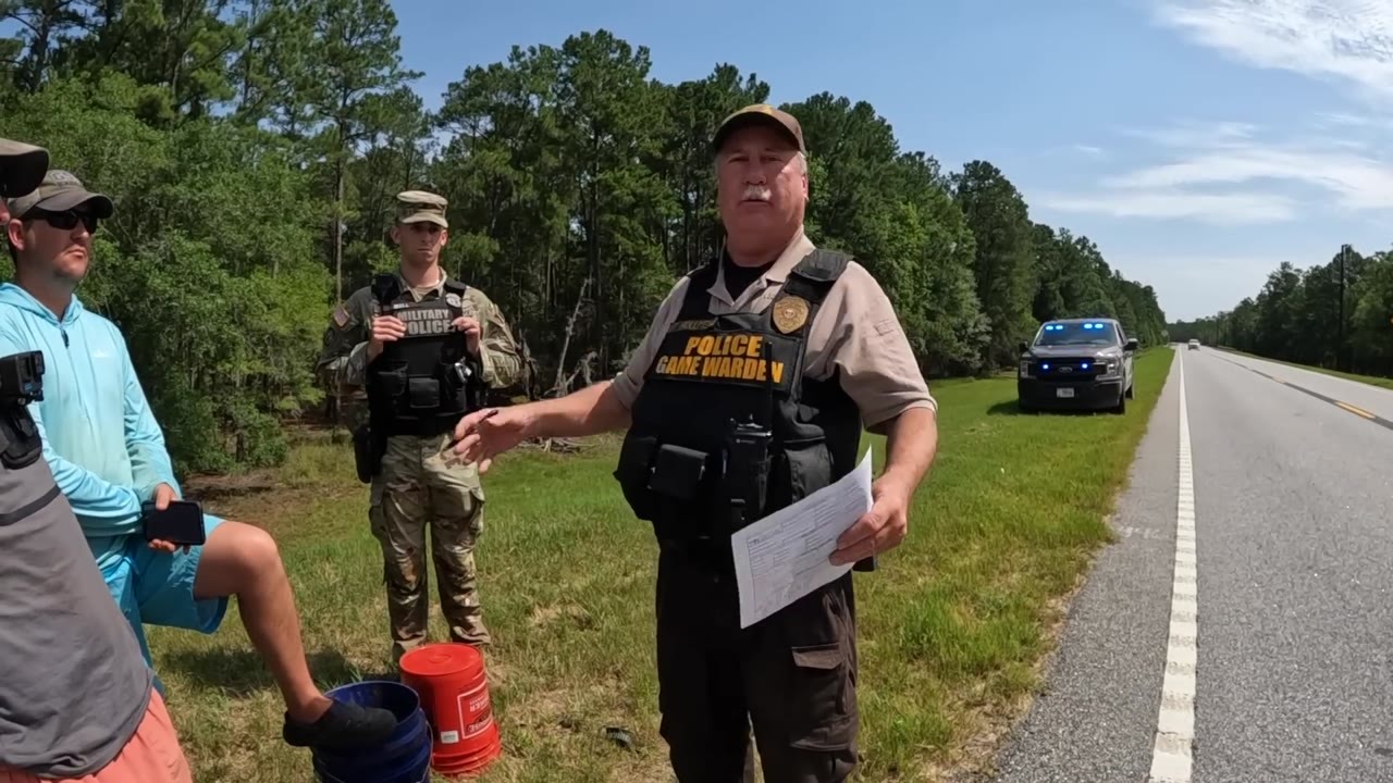 Magnet fishing on a military base - US Army equipment recovered