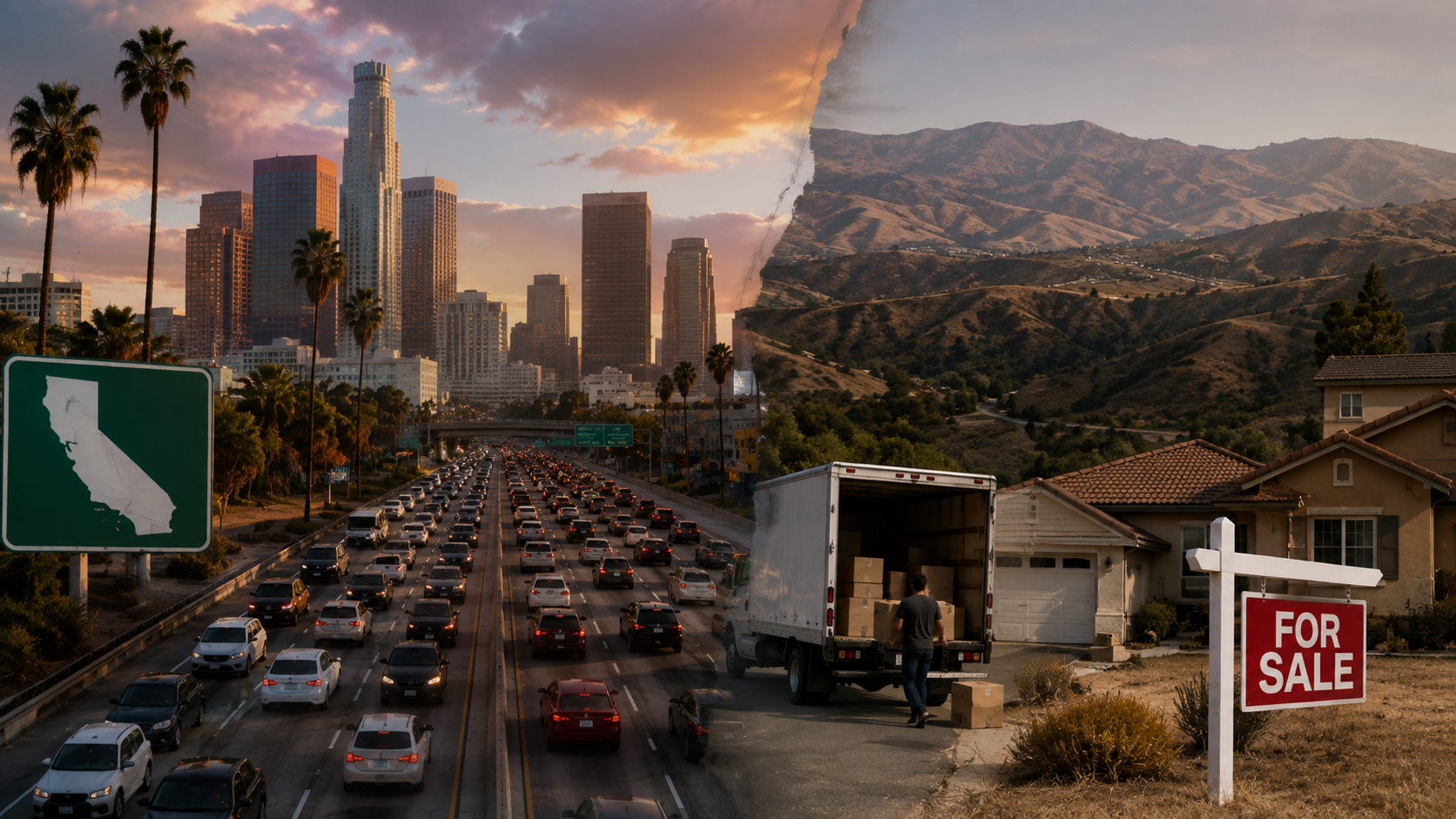 California lost residents for two consecutive years after never seeing ...