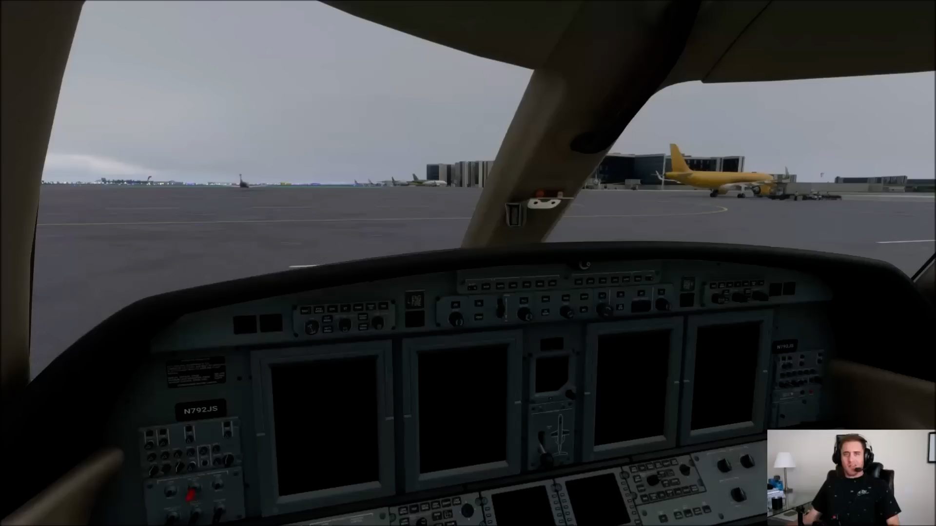 What rush hour looks like in Microsoft Flight Simulator (VATSIM with ATC)