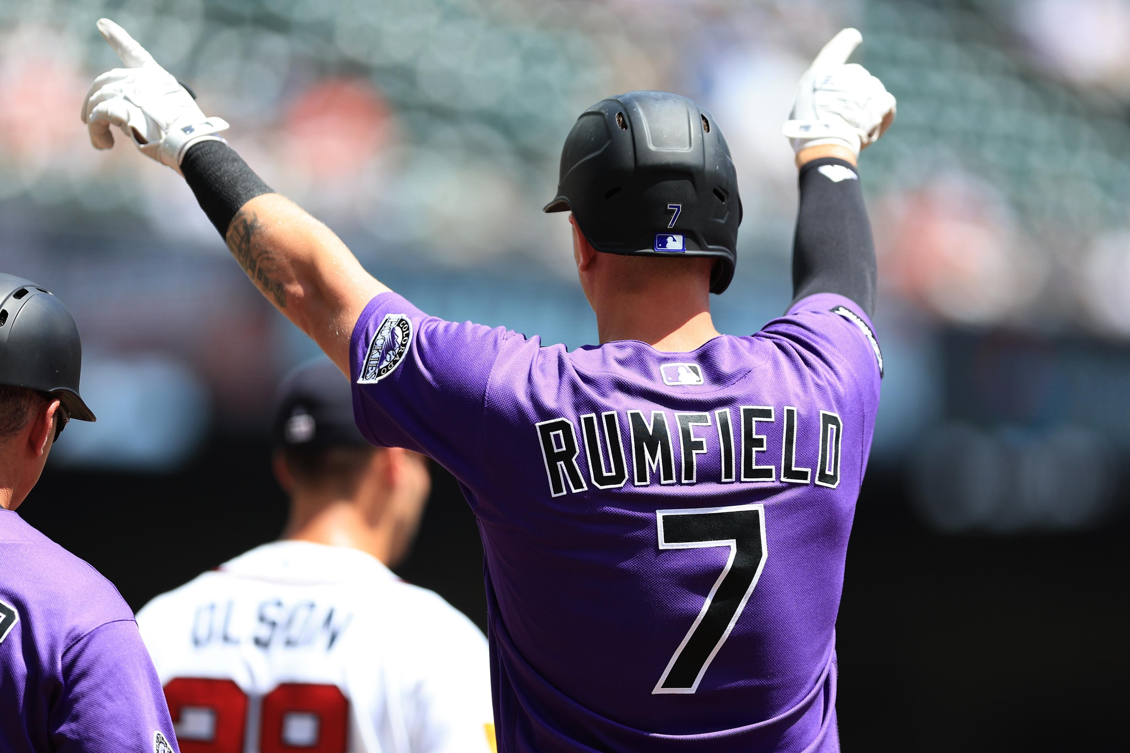 How TJ Rumfield's rookie year stacks up to Todd Helton