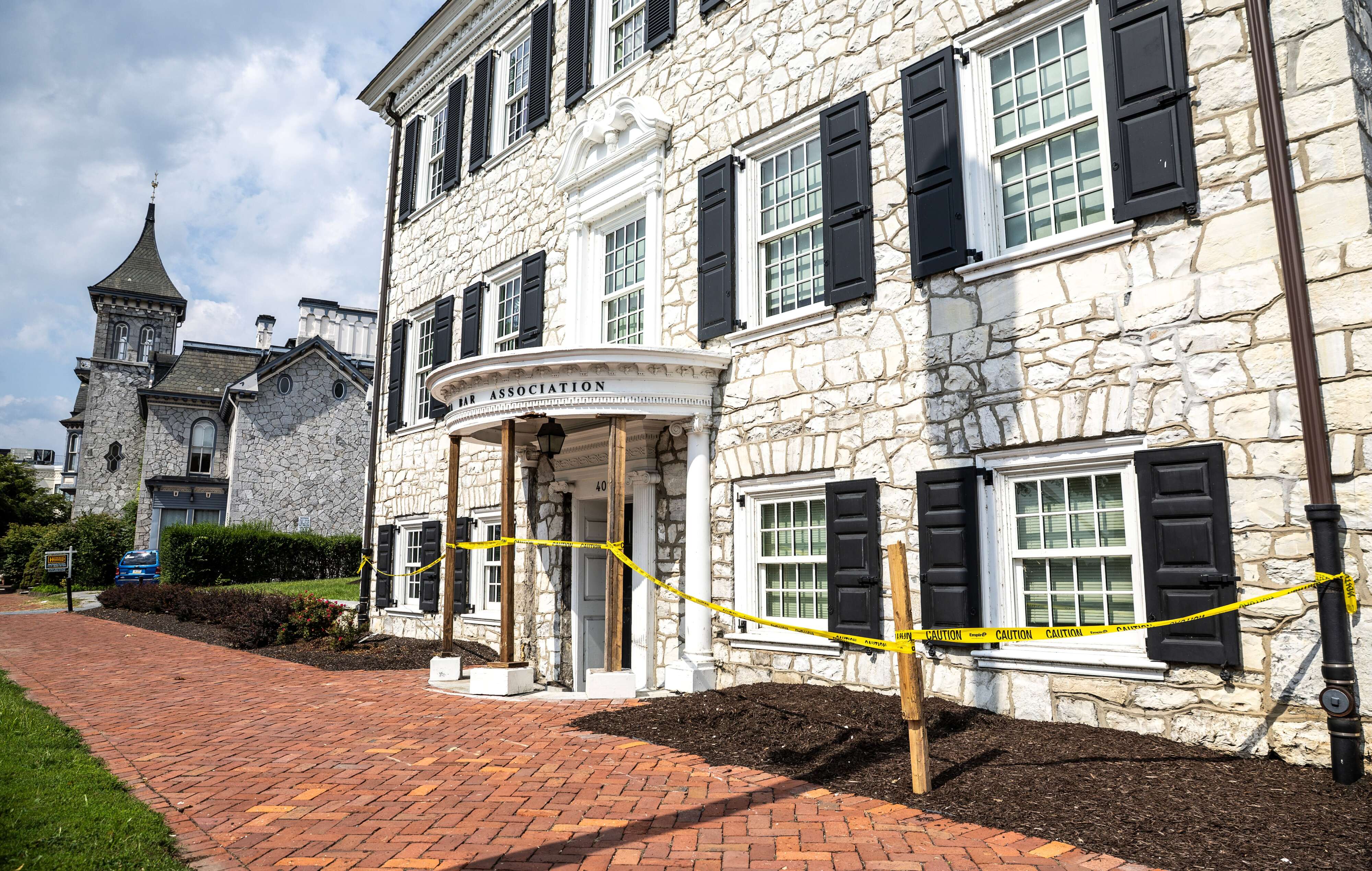 Ex Dauphin County Dems leader hit Pa. Bar Association mansion in 3rd crash