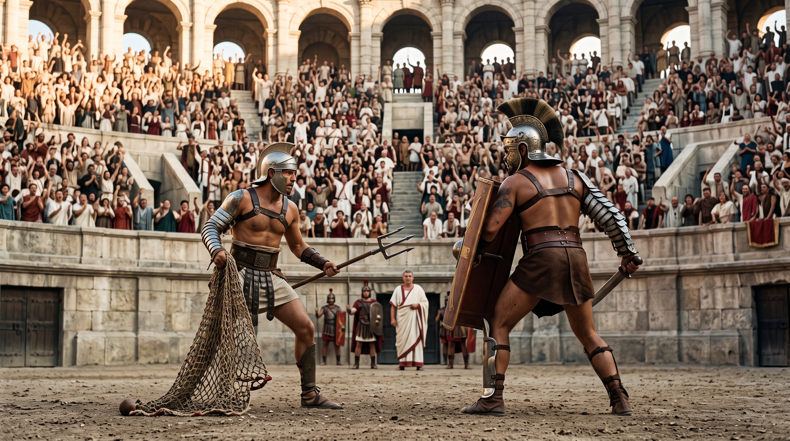 90 % des gladiateurs romains survivaient à leurs combats - Hollywood a ...